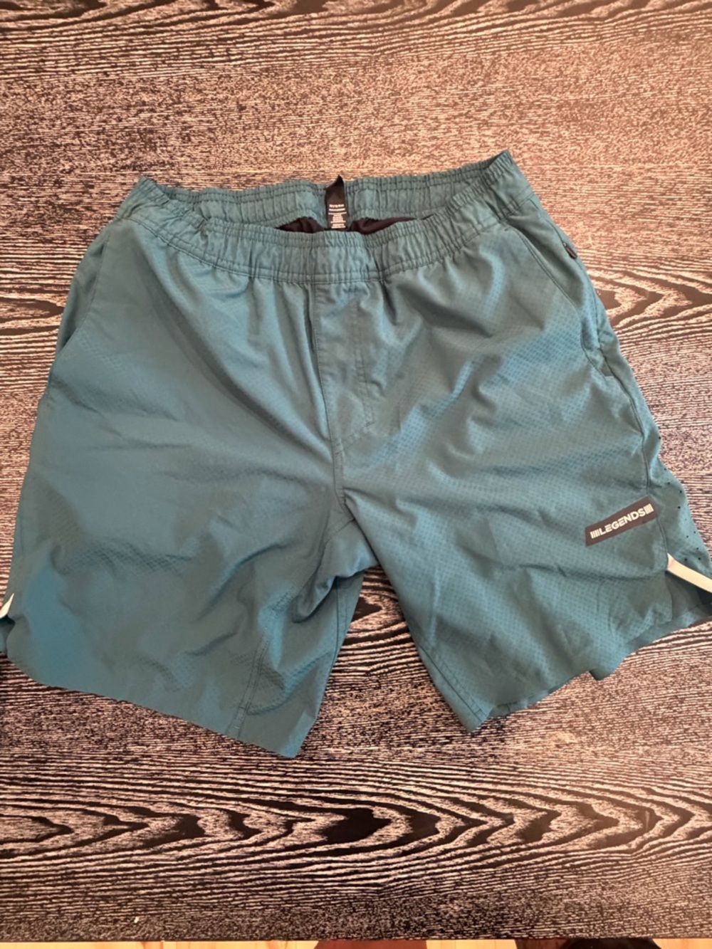LEGENDS Men’s Athletic Training Shorts - Teal